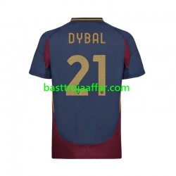 AS Roma Paulo Dybala 21 Män Tredje Fotbollströja 2024-2025 Kortärmad