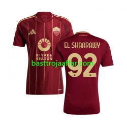 AS Roma Stephan El Shaarawy 92 Män Hemma Fotbollströja 2024-2025 Kortärmad AS Roma Stephan El Shaarawy 92 Män Hemma Fotbollströja 2024-2025 Kortärmad