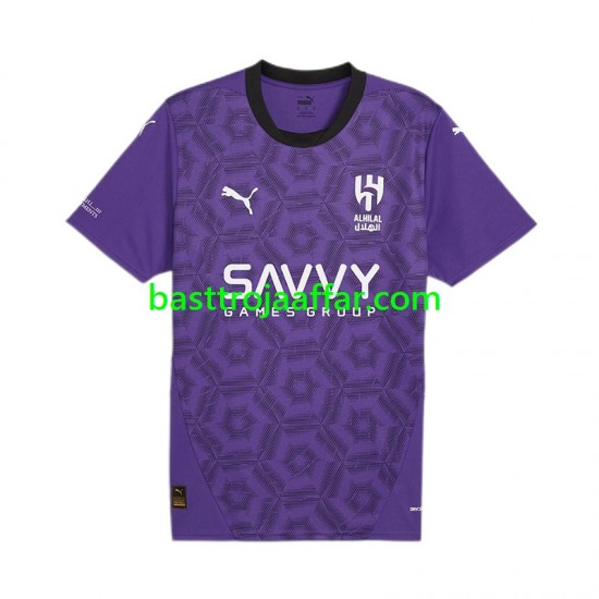Al Hilal Män Tredje Fotbollströja 2024-2025 Kortärmad