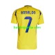 Al Nassr Cristiano Ronaldo 7 Män Hemma Fotbollströja 2024-2025 Kortärmad