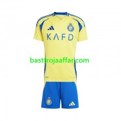 Al Nassr Barn Hemma Fotbollströja 2024-2025 Kortärmad Al Nassr Barn Hemma Fotbollströja 2024-2025 Kortärmad