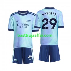 Arsenal Havertz 29 Barn Tredje Fotbollströja 2024-2025 Kortärmad Arsenal Havertz 29 Barn Tredje Fotbollströja 2024-2025 Kortärmad