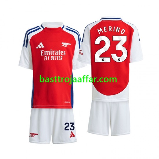 Arsenal Merino 23 Barn Hemma Fotbollströja 2024-2025 Kortärmad
