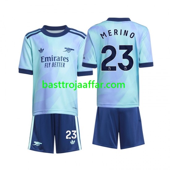 Arsenal Merino 23 Barn Tredje Fotbollströja 2024-2025 Kortärmad