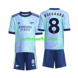 Arsenal Odegaard 8 Barn Tredje Fotbollströja 2024-2025 Kortärmad Arsenal Odegaard 8 Barn Tredje Fotbollströja 2024-2025 Kortärmad