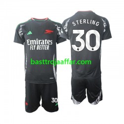Arsenal Sterling 30 Barn Borta Fotbollströja 2024-2025 Kortärmad