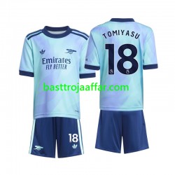 Arsenal Takehiro Tomiyasu 18 Barn Tredje Fotbollströja 2024-2025 Kortärmad