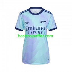 Arsenal Dam Tredje Fotbollströja 2024-2025 Kortärmad Arsenal Dam Tredje Fotbollströja 2024-2025 Kortärmad