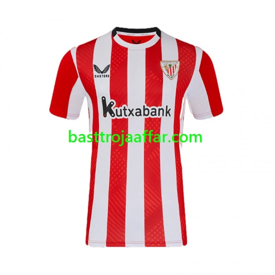Athletic Bilbao Män Hemma Fotbollströja 2024-2025 Kortärmad