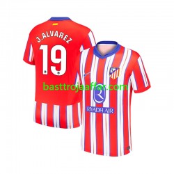 Atlético Madrid Julian Alvarez 19 Män Hemma Fotbollströja 2024-2025 Kortärmad Atlético Madrid Julian Alvarez 19 Män Hemma Fotbollströja 2024-2025 Kortärmad