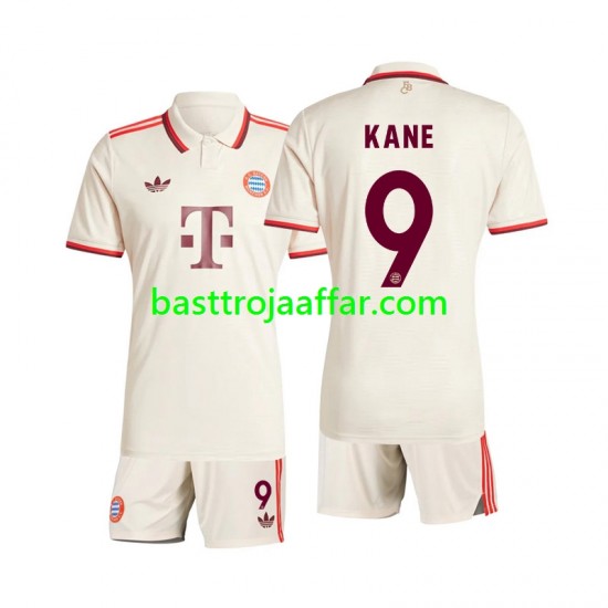 FC Bayern München Kane 9 Barn Tredje Fotbollströja 2024-2025 Kortärmad
