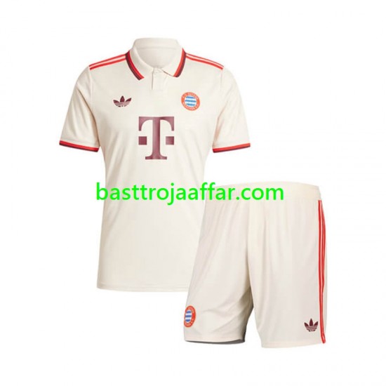 FC Bayern München Barn Tredje Fotbollströja 2024-2025 Kortärmad
