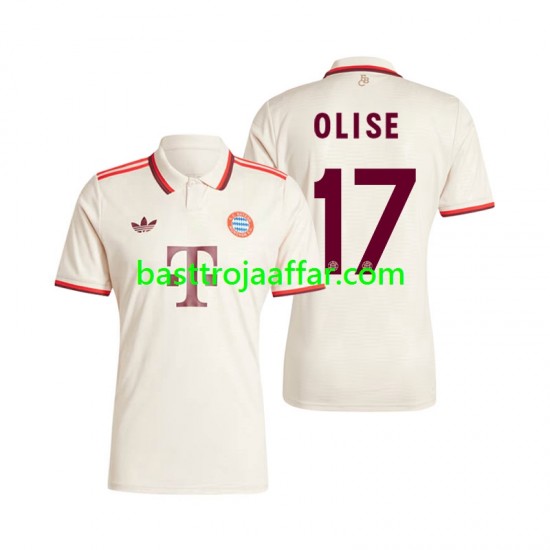 FC Bayern München Olise 17 Män Tredje Fotbollströja 2024-2025 Kortärmad