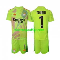 Benfica Anatolij Trubin 1 Målvakt Barn Hemma Fotbollströja 2024-2025 Kortärmad Benfica Anatolij Trubin 1 Målvakt Barn Hemma Fotbollströja 2024-2025 Kortärmad
