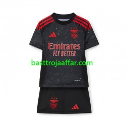 Benfica Barn Borta Fotbollströja 2024-2025 Kortärmad