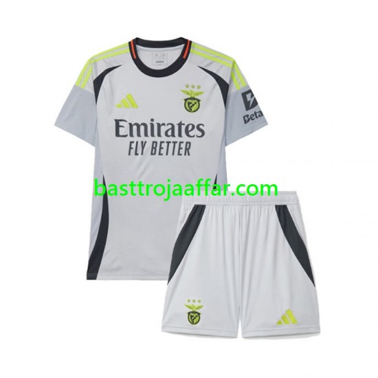 Benfica Barn Tredje Fotbollströja 2024-2025 Kortärmad
