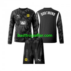 Borussia Dortmund Målvakt Barn Fjärde Fotbollströja 2024-2025 Långärmad Borussia Dortmund Målvakt Barn Fjärde Fotbollströja 2024-2025 Långärmad