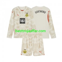 Borussia Dortmund Målvakt Barn Hemma Fotbollströja 2024-2025 Långärmad Borussia Dortmund Målvakt Barn Hemma Fotbollströja 2024-2025 Långärmad