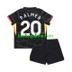 Chelsea Cole Palmer 20 Barn Tredje Fotbollströja 2024-2025 Kortärmad