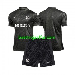 Chelsea Målvakt Barn Borta Fotbollströja 2024-2025 Kortärmad