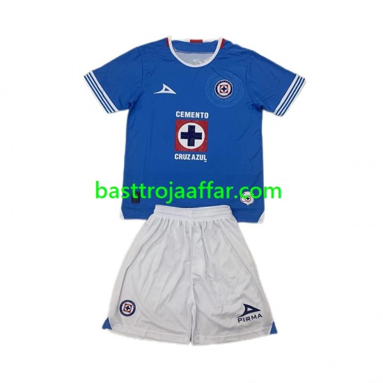 Cruz Azul Barn Hemma Fotbollströja 2024-2025 Kortärmad