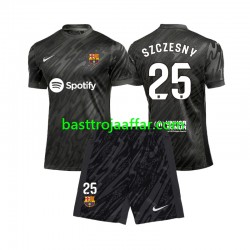 FC Barcelona Wojciech Szczesny 25 Målvakt Barn Borta Fotbollströja 2024-2025 Kortärmad FC Barcelona Wojciech Szczesny 25 Målvakt Barn Borta Fotbollströja 2024-2025 Kortärmad