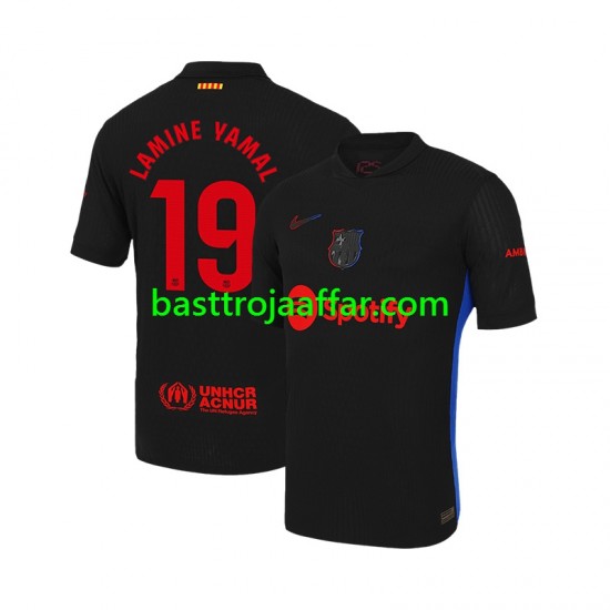 FC Barcelona LAMINE YAMAL 19 Män Borta Fotbollströja 2024-2025 Kortärmad