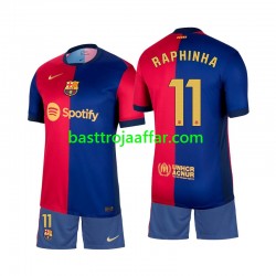 FC Barcelona Raphinha 11 Barn Hemma Fotbollströja 2024-2025 Kortärmad FC Barcelona Raphinha 11 Barn Hemma Fotbollströja 2024-2025 Kortärmad