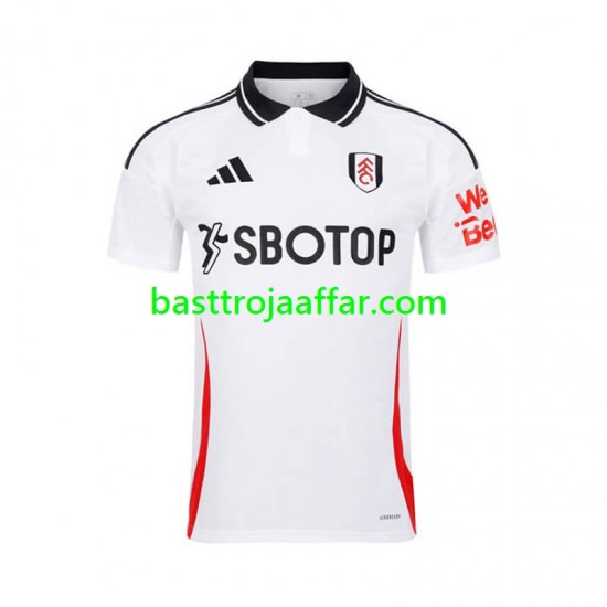 Fulham Män Hemma Fotbollströja 2024-2025 Kortärmad