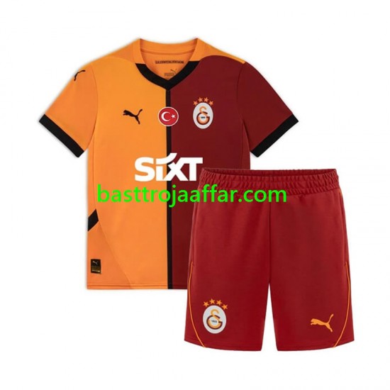 Galatasaray SK Barn Hemma Fotbollströja 2024-2025 Kortärmad