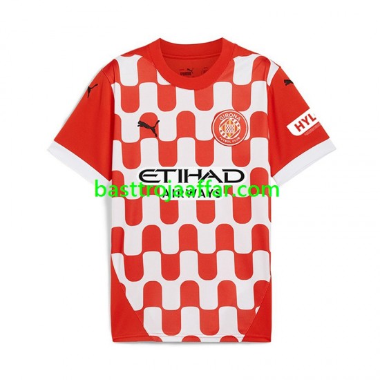 Girona Män Hemma Fotbollströja 2024-2025 Kortärmad