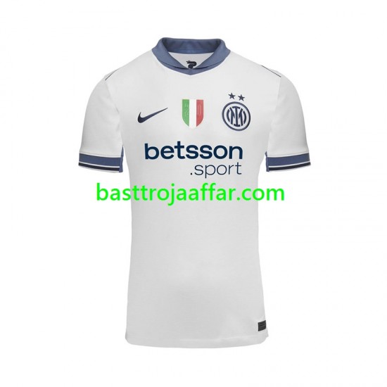 Inter Milan Män Borta Fotbollströja 2024-2025 Kortärmad