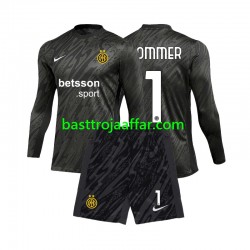 Inter Milan Yann Sommer 1 Målvakt Barn Tredje Fotbollströja 2024-2025 Långärmad