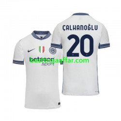 Inter Milan Hakan Calhanoglu 20 Män Borta Fotbollströja 2024-2025 Kortärmad