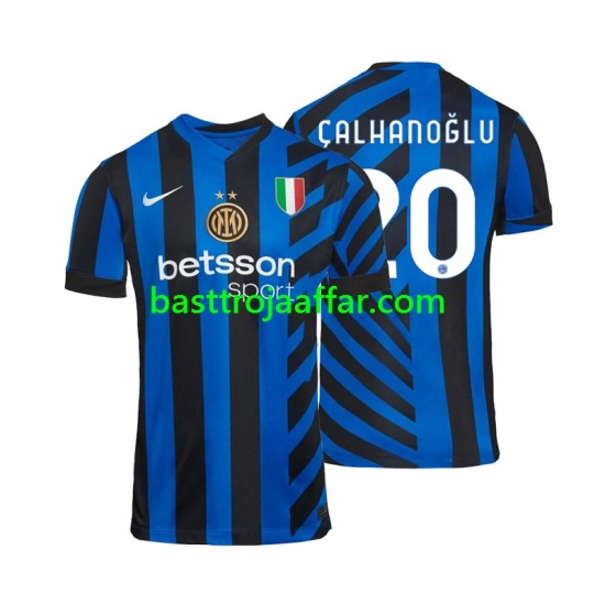 Inter Milan Hakan Calhanoglu 20 Män Hemma Fotbollströja 2024-2025 Kortärmad