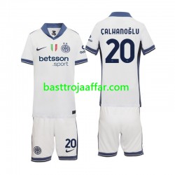 Inter Milan Hakan Calhanoglu 20 Barn Borta Fotbollströja 2024-2025 Kortärmad