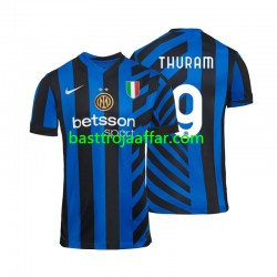 Inter Milan Marcus Thuram 9 Män Hemma Fotbollströja 2024-2025 Kortärmad