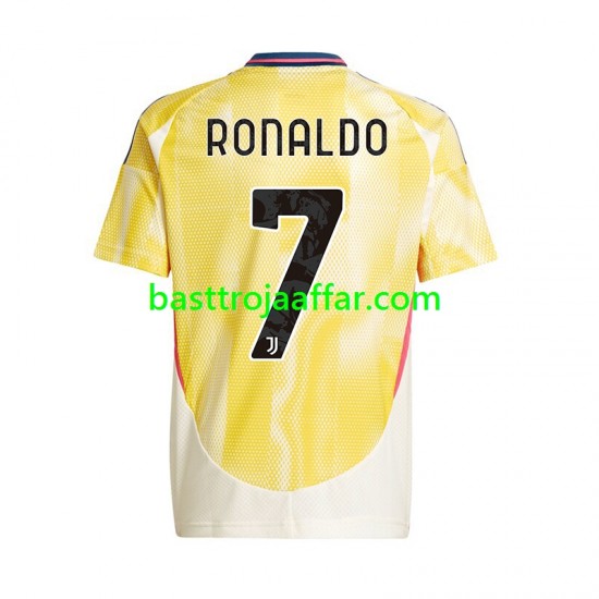 Juventus Cristiano Ronaldo 7 Män Borta Fotbollströja 2024-2025 Kortärmad