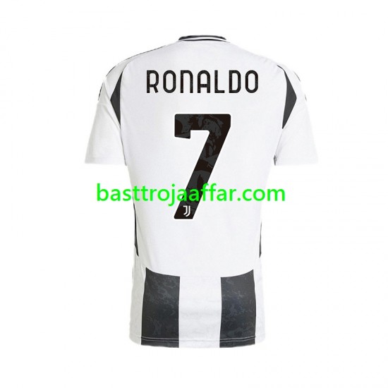 Juventus Cristiano Ronaldo 7 Män Hemma Fotbollströja 2024-2025 Kortärmad