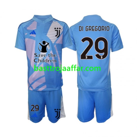 Juventus Michele Di Gregorio 29 Målvakt Barn Fjärde Fotbollströja 2024-2025 Kortärmad