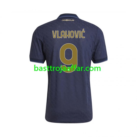 Juventus Vlahovic 9 Män Tredje Fotbollströja 2024-2025 Kortärmad