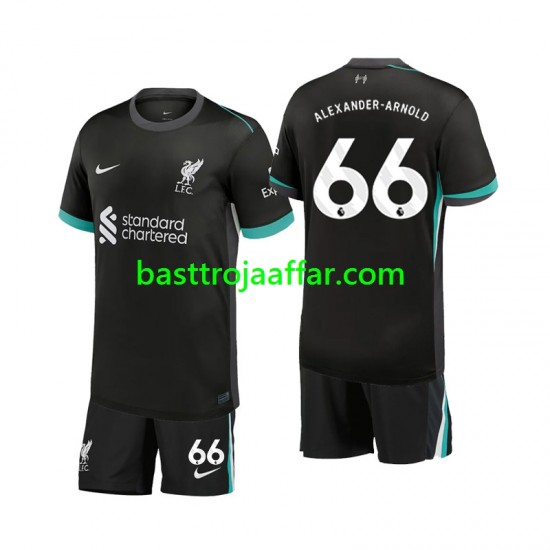 Liverpool Alexander-Arnold 66 Barn Borta Fotbollströja 2024-2025 Kortärmad