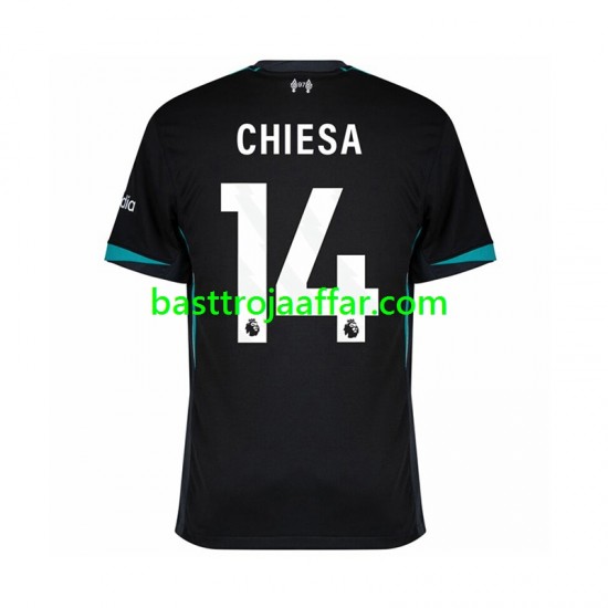 Liverpool Federico Chiesa 14 Män Borta Fotbollströja 2024-2025 Kortärmad