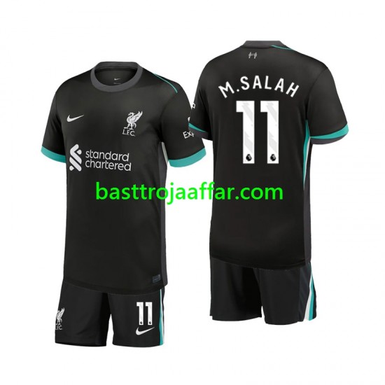 Liverpool M.Salah 11 Barn Borta Fotbollströja 2024-2025 Kortärmad