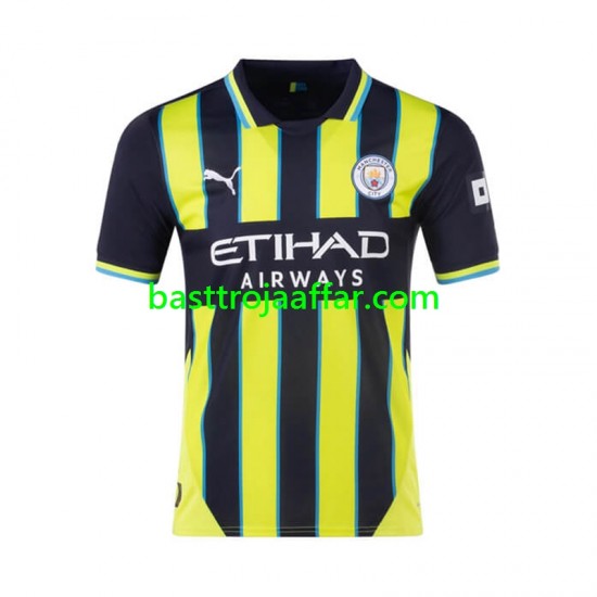 Manchester City Män Borta Fotbollströja 2024-2025 Kortärmad