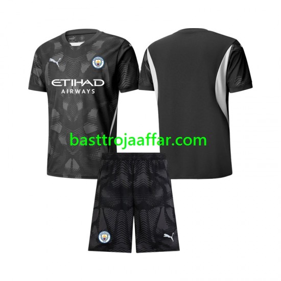 Manchester City Målvakt Barn Fjärde Fotbollströja 2024-2025 Kortärmad