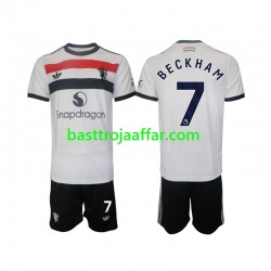 Manchester United Beckham 7 Barn Tredje Fotbollströja 2024-2025 Kortärmad Manchester United Beckham 7 Barn Tredje Fotbollströja 2024-2025 Kortärmad