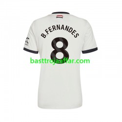 Manchester United Bruno Fernandes 8 Män Tredje Fotbollströja 2024-2025 Kortärmad Manchester United Bruno Fernandes 8 Män Tredje Fotbollströja 2024-2025 Kortärmad