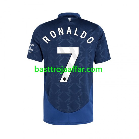 Manchester United Cristiano Ronaldo 7 Män Borta Fotbollströja 2024-2025 Kortärmad