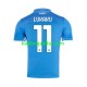 SSC Napoli Lukaku 11 Män Hemma Fotbollströja 2024-2025 Kortärmad